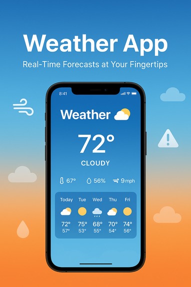 Weather app – screenshot 1
