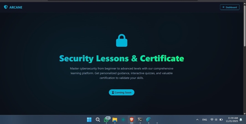 Arcane Security – screenshot 3