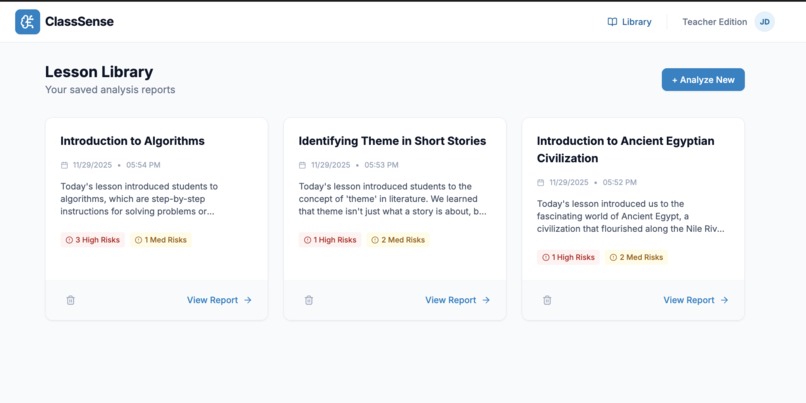 Class Sense – screenshot 2