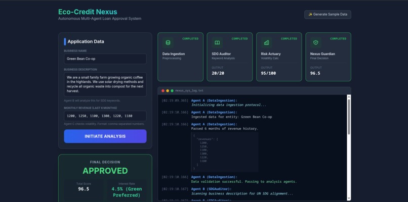 Eco-Credit Nexus – screenshot 1
