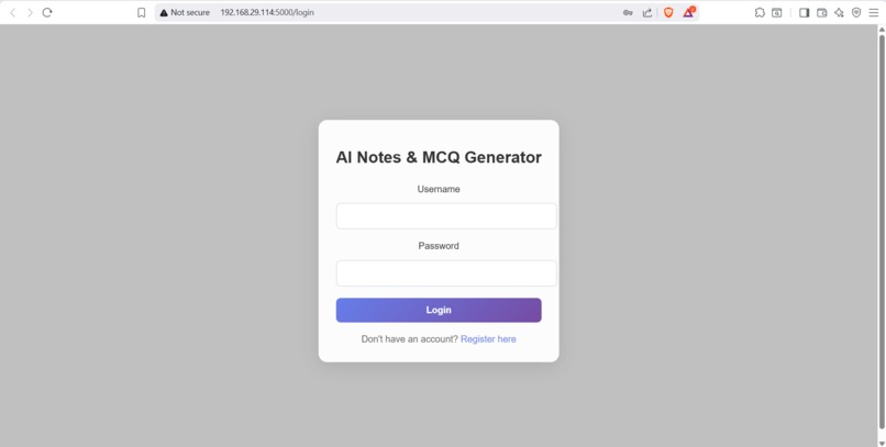 Note2MCQ AI – screenshot 4