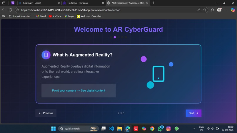 AR CyberSecurity – screenshot 5