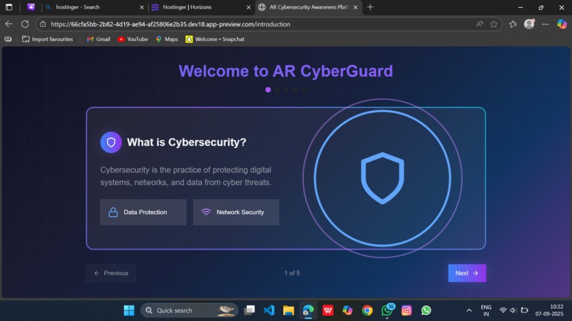 AR CyberSecurity – screenshot 9