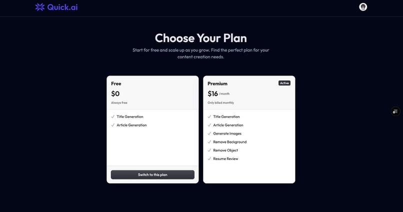Quick.ai – screenshot 1