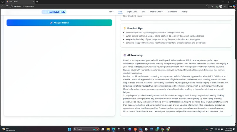 AI DIETICIAN  – screenshot 2