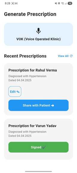 VOK – screenshot 1