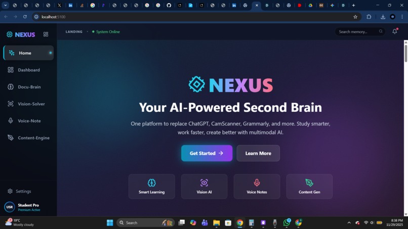 NEXUS – screenshot 1