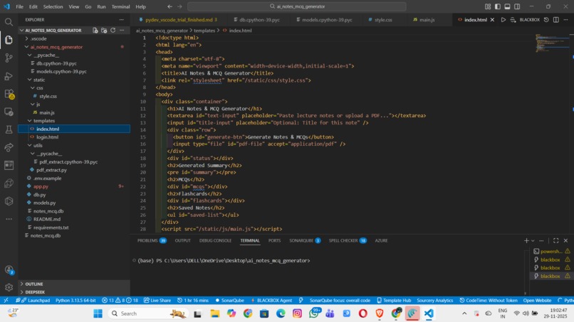 Note2MCQ AI – screenshot 2