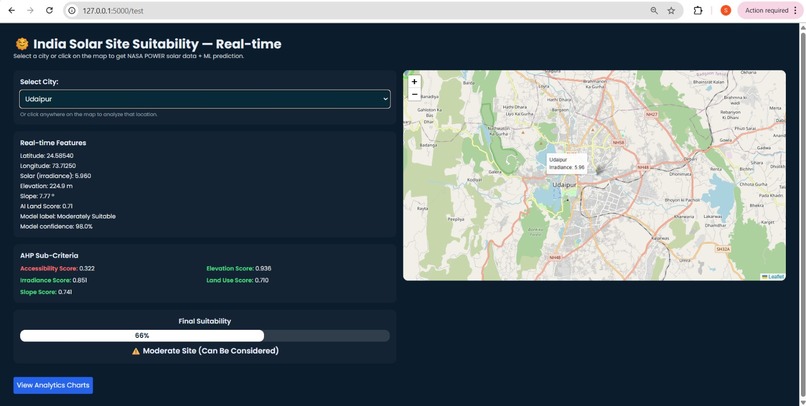  Solar Site Suitability Portal – screenshot 2