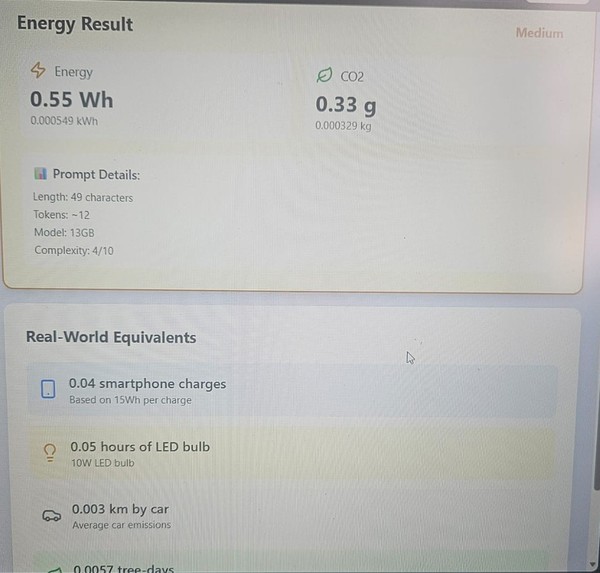 Eco-Query – screenshot 2