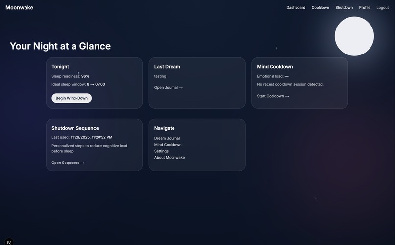 Moonwake – screenshot 2