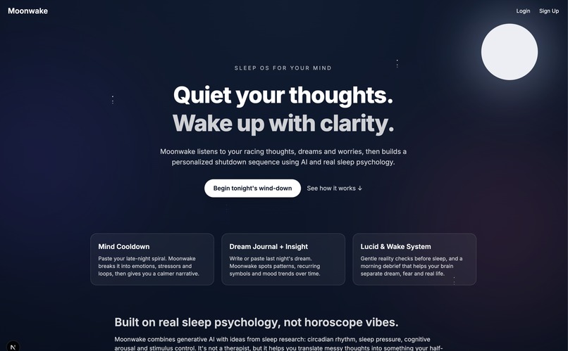 Moonwake – screenshot 3