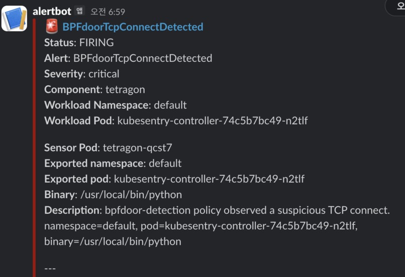 Kubesentry – screenshot 3