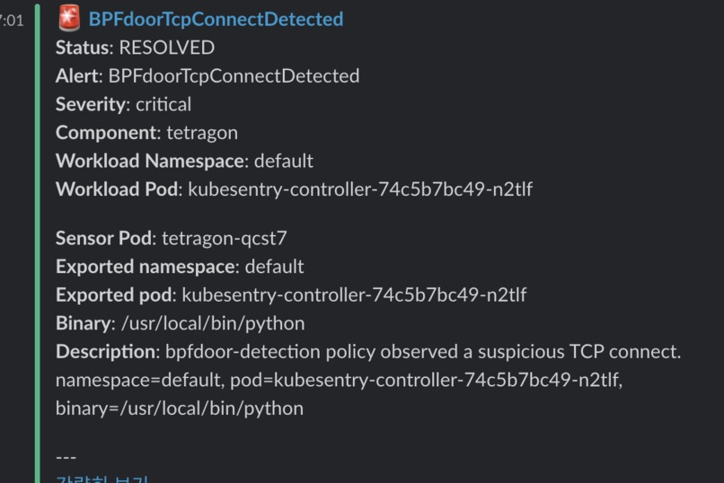 Kubesentry – screenshot 4