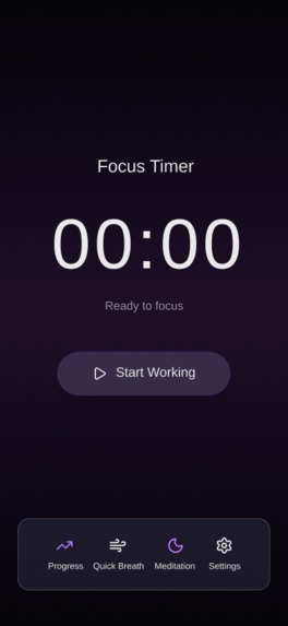 SeraFlow - Work & Meditation App – screenshot 2