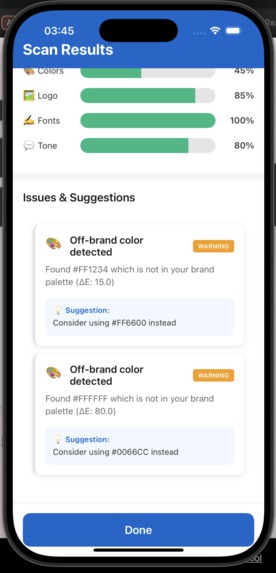 Brand Guard Mobile – screenshot 2