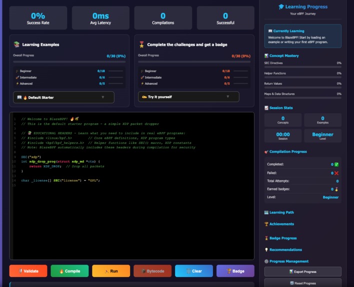 BlazeBpf – screenshot 1