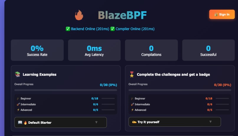 BlazeBpf – screenshot 2