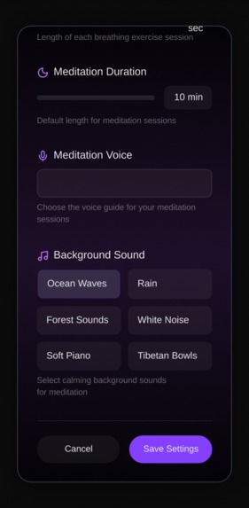 SeraFlow - Work & Meditation App – screenshot 6