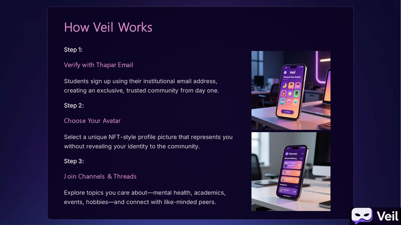 Veil – Thapar Exclusive Anonymous Platform – screenshot 8