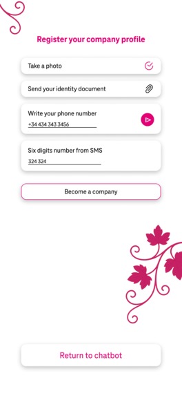 Ecological chatbot NEDA – screenshot 3