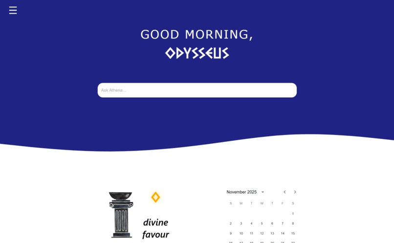 Odysseus Planner – screenshot 1