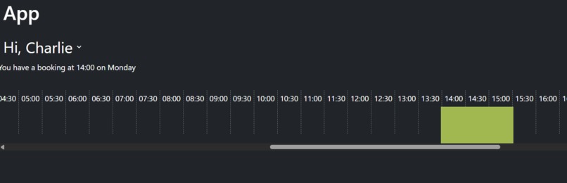 CO2 efficient washing machine scheduler – screenshot 1
