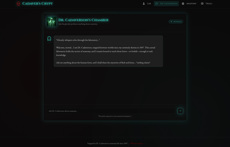 Cadaver's Crypt: The Resurrected Anatomy Lab – screenshot 4