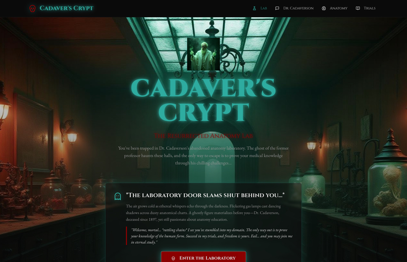 Cadaver's Crypt: The Resurrected Anatomy Lab – screenshot 3