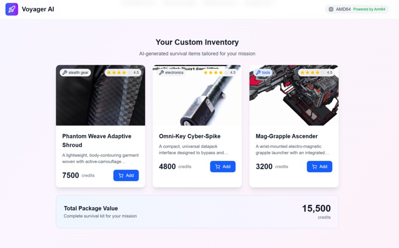 Voyager AI – screenshot 3