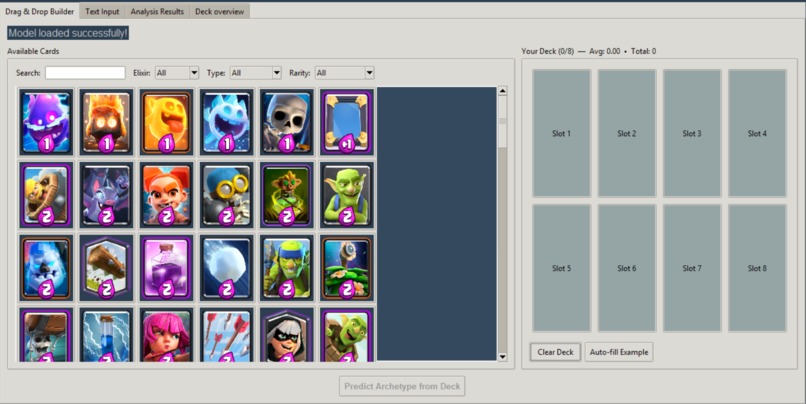 Clash Royale Deck Analyzer – screenshot 1