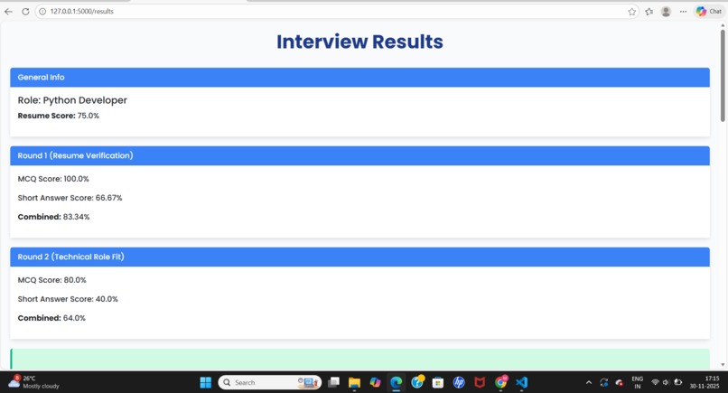 AI Resume  Screening System – screenshot 5