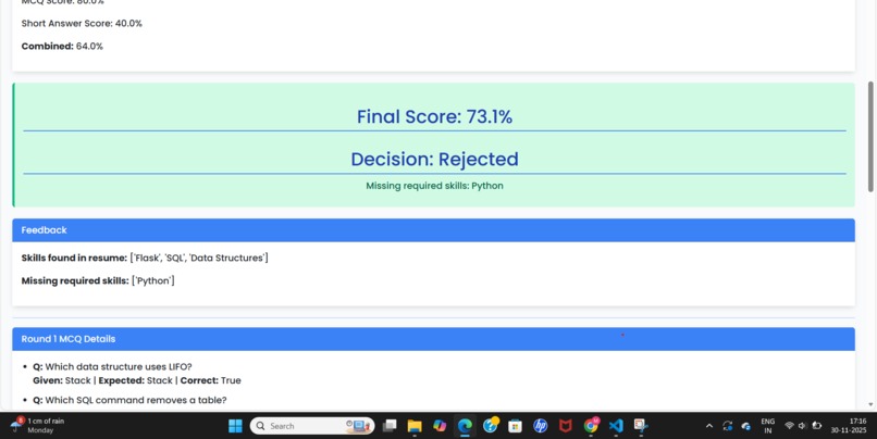 AI Resume  Screening System – screenshot 6