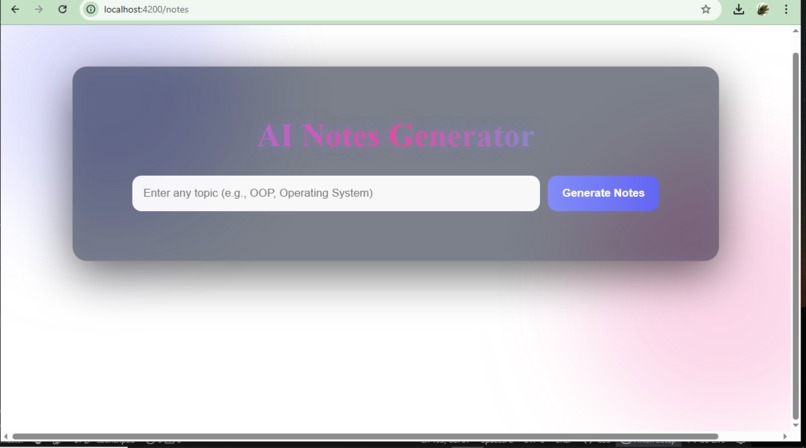 EduNote AI – screenshot 1
