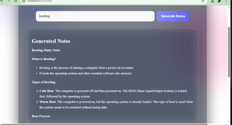 EduNote AI – screenshot 2