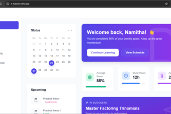 E-TutorAI:The Future of Personalized Learning