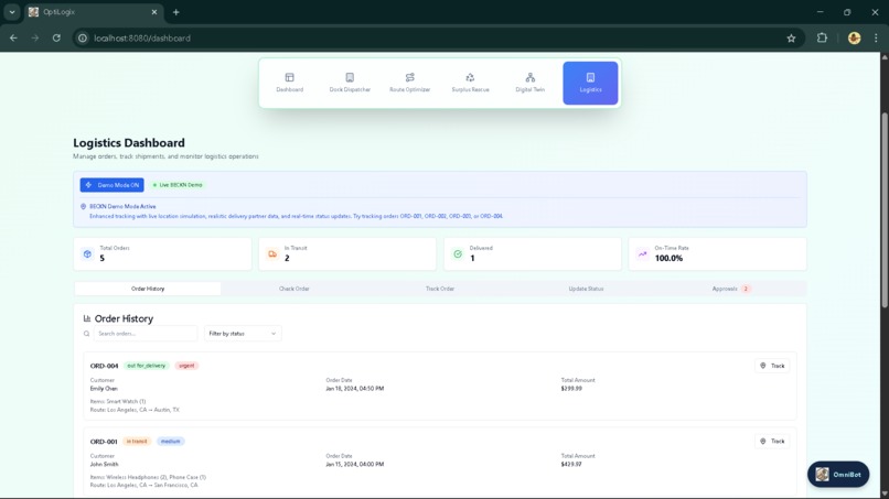 OptiLogix – screenshot 3