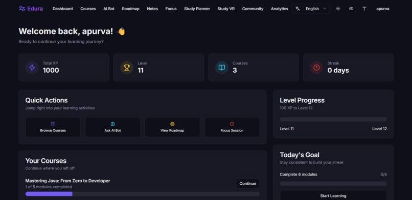 Edura - AI Powered Study & Learning Companion – screenshot 4
