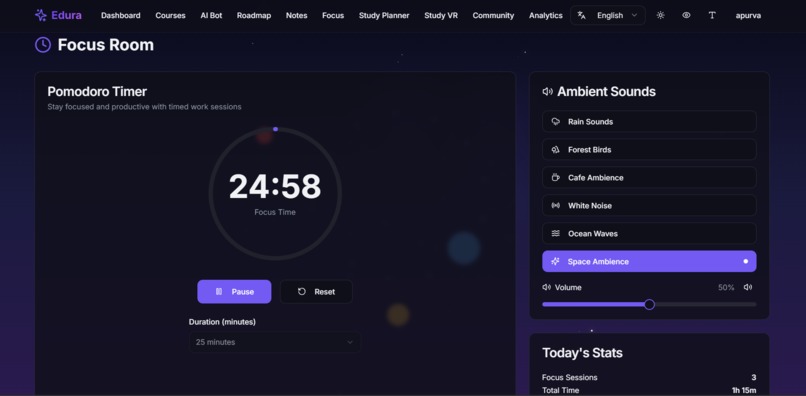 Edura - AI Powered Study & Learning Companion – screenshot 12