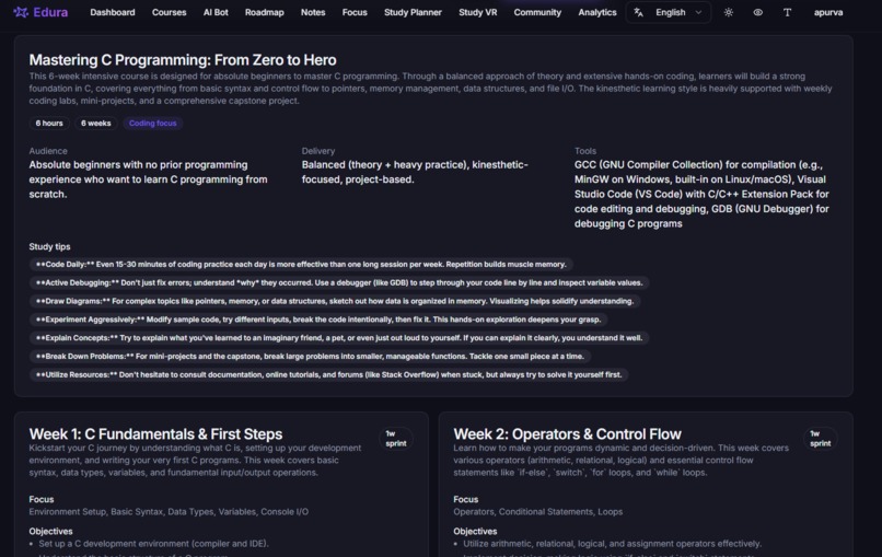 Edura - AI Powered Study & Learning Companion – screenshot 15