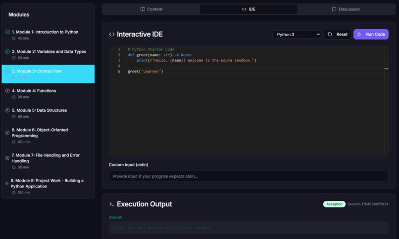 Edura - AI Powered Study & Learning Companion – screenshot 10
