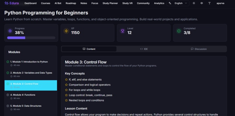 Edura - AI Powered Study & Learning Companion – screenshot 9