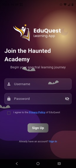 EduQuest – screenshot 1