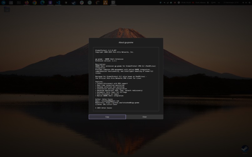 gp-gnome – screenshot 2