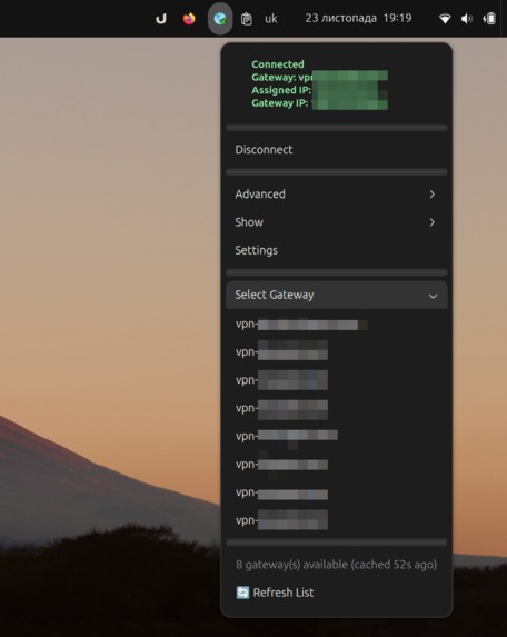 gp-gnome – screenshot 3