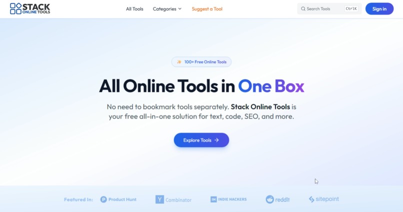 Stack Online Tools | Devpost