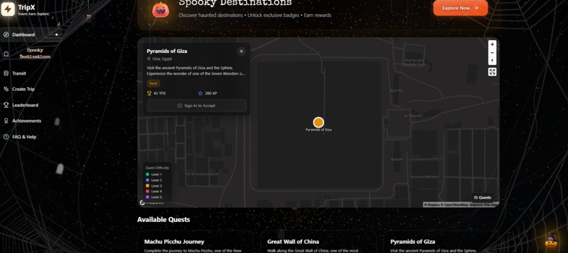 TripX – screenshot 2
