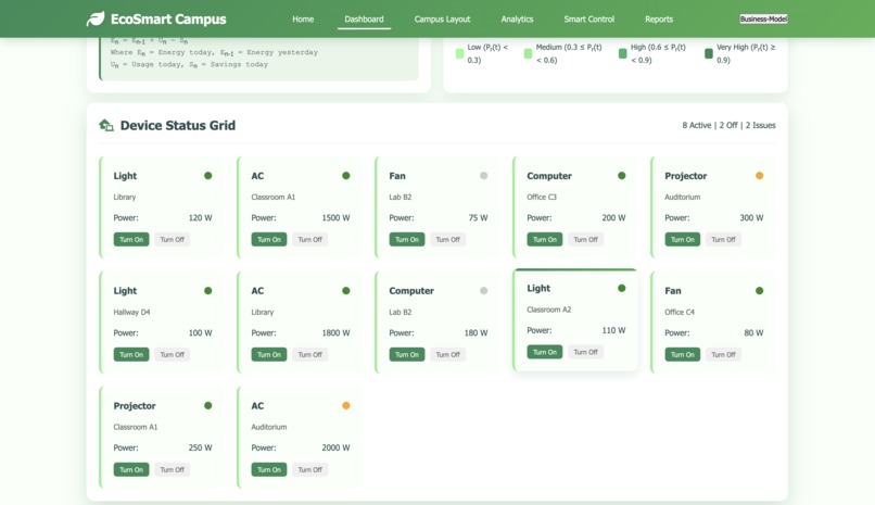 EcoSmart Campus – screenshot 7