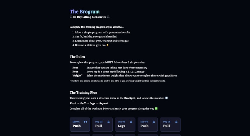 ♂The Brogram♑︎ – screenshot 1