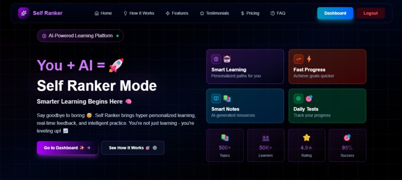 Self Ranker – screenshot 1